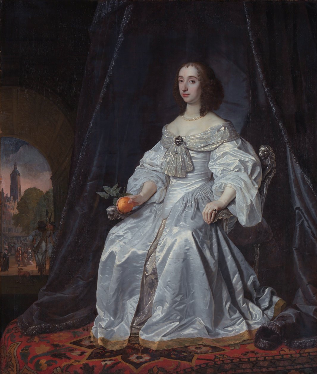 صورة للأميرة رويال ماري ستيوارت (1631–1660) بواسطة بارثولوموس فان دير هيلست