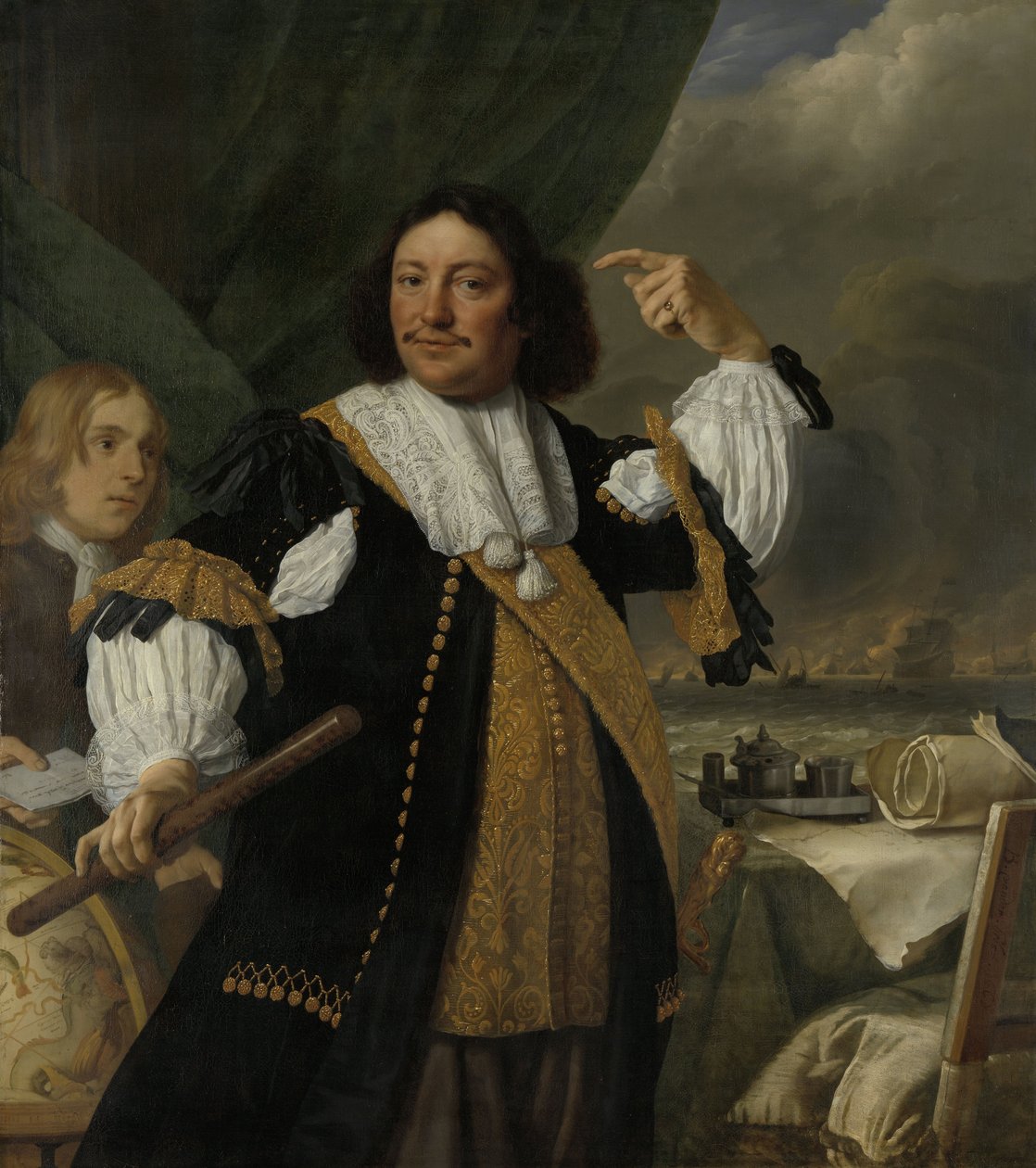 صورة لعيرت فان نيس (1626-1693) بواسطة بارثولوموس فان دير هيلست