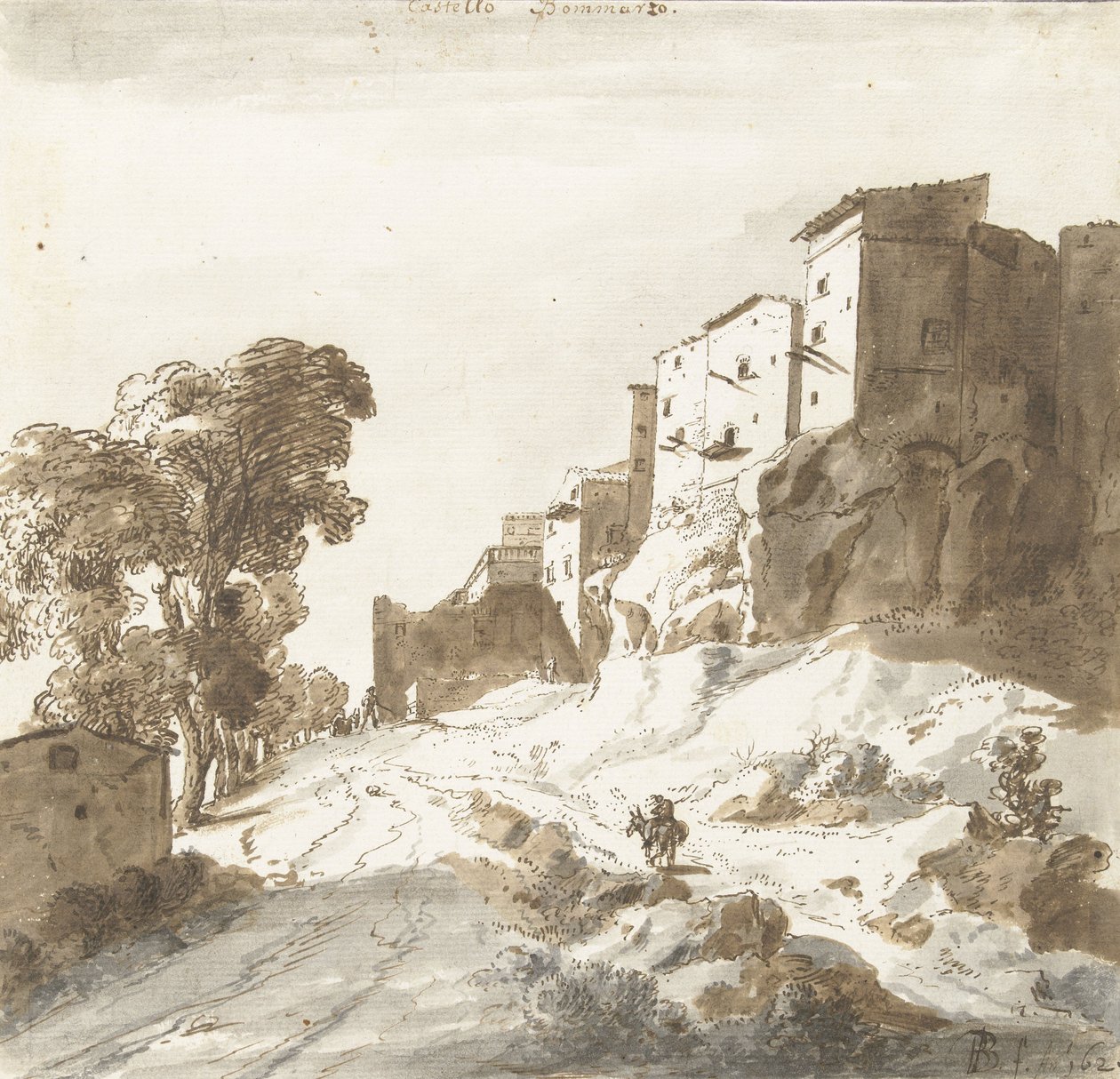 كاستيلو بومارزو ، 1625 (قلم) بواسطة بارثولوموس برينبرج