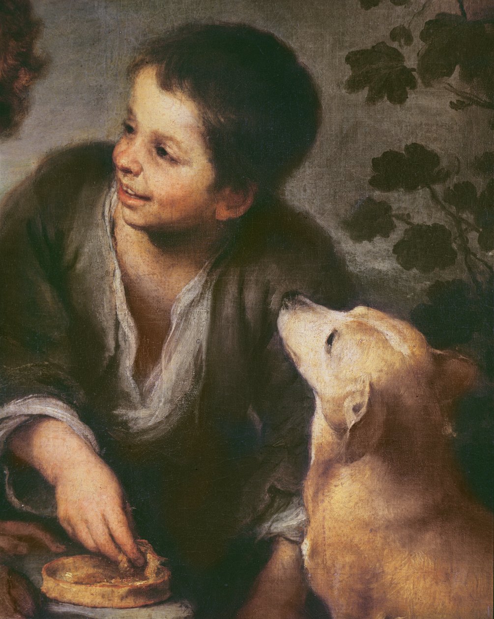 تفاصيل الأطفال الذين يأكلون فطيرة ، 1670-1675 (انظر 213978) بواسطة بارتولومي إستيبان موريللو