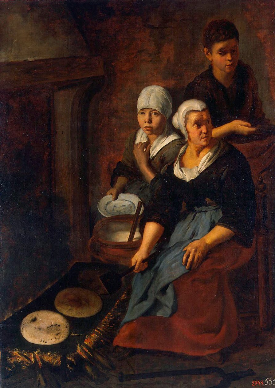 خبز الكعك المسطح ، 1645-1648. بواسطة بارتولومي إستيبان موريللو