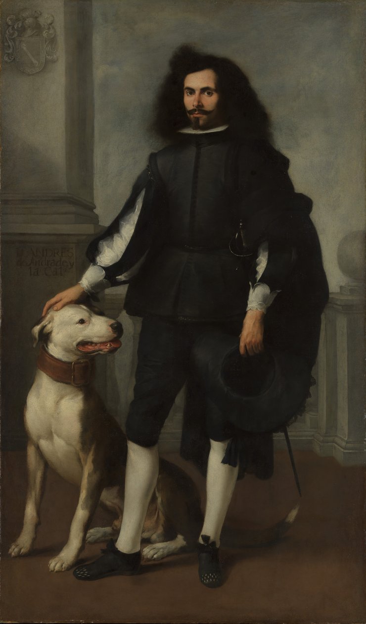 Don Andrés de Andrade y la Cal، ca. 1665-72. بواسطة بارتولومي إستيبان موريللو