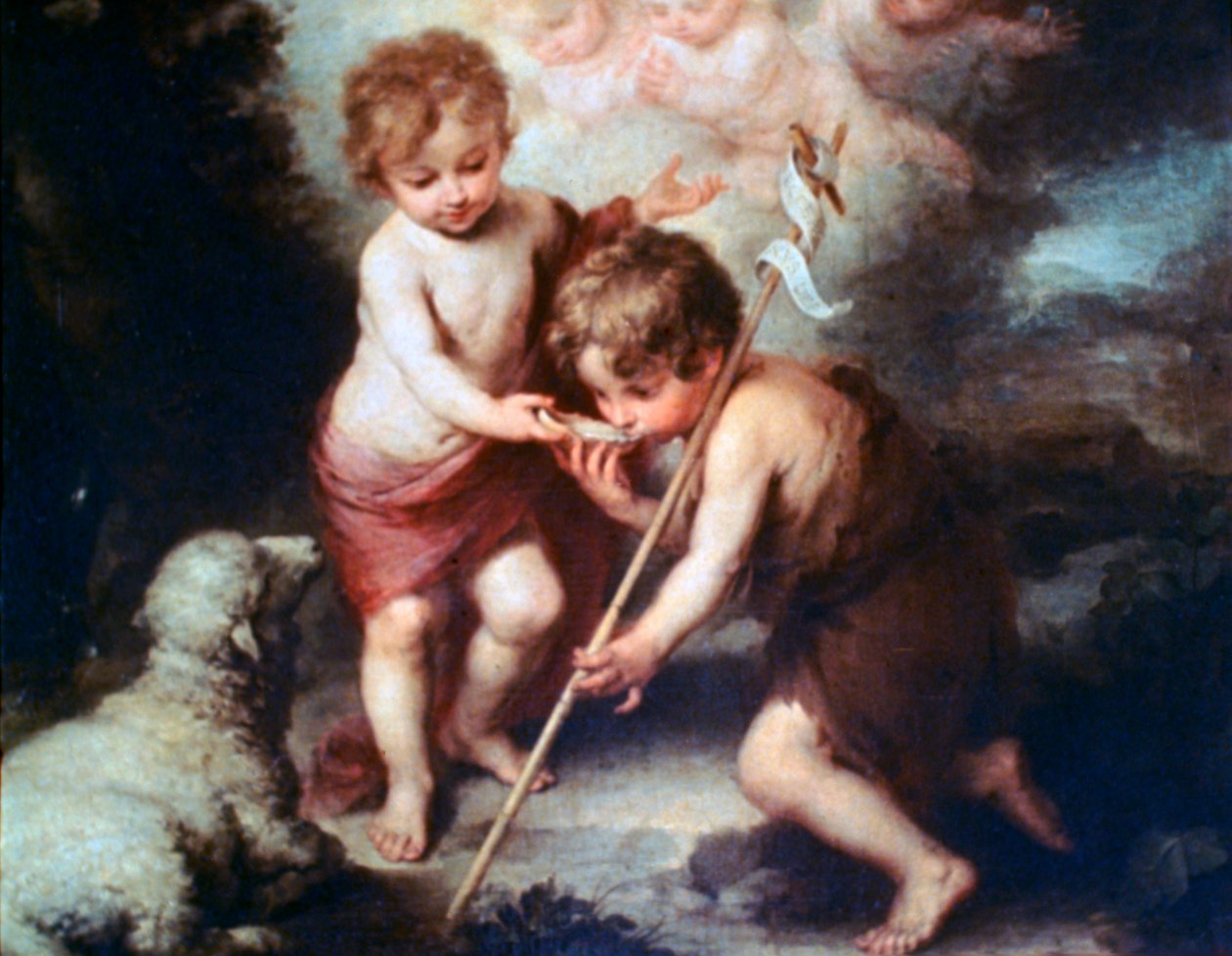 الأولاد بالقشرة ، c1670 بواسطة بارتولومي إستيبان موريللو