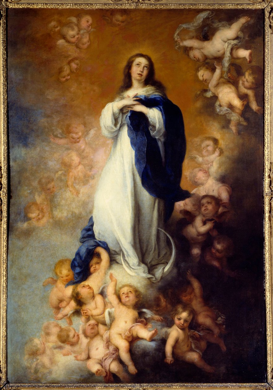 تصميم مثالي. رسم بارتولومي موريللو (1618-1682) إي سي. إسب بواسطة بارتولومي إستيبان موريللو
