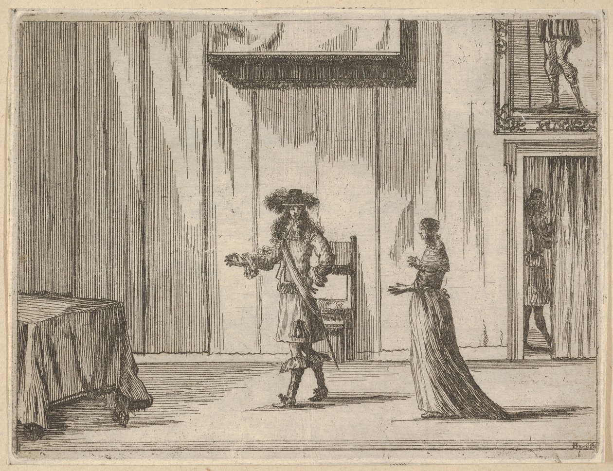 Francesco I d'Este يتحدث عن انتصاراته مع حكمة صادقة ، من L'Idea di u ... ، 1659. بواسطة بارتولوميو فينيس
