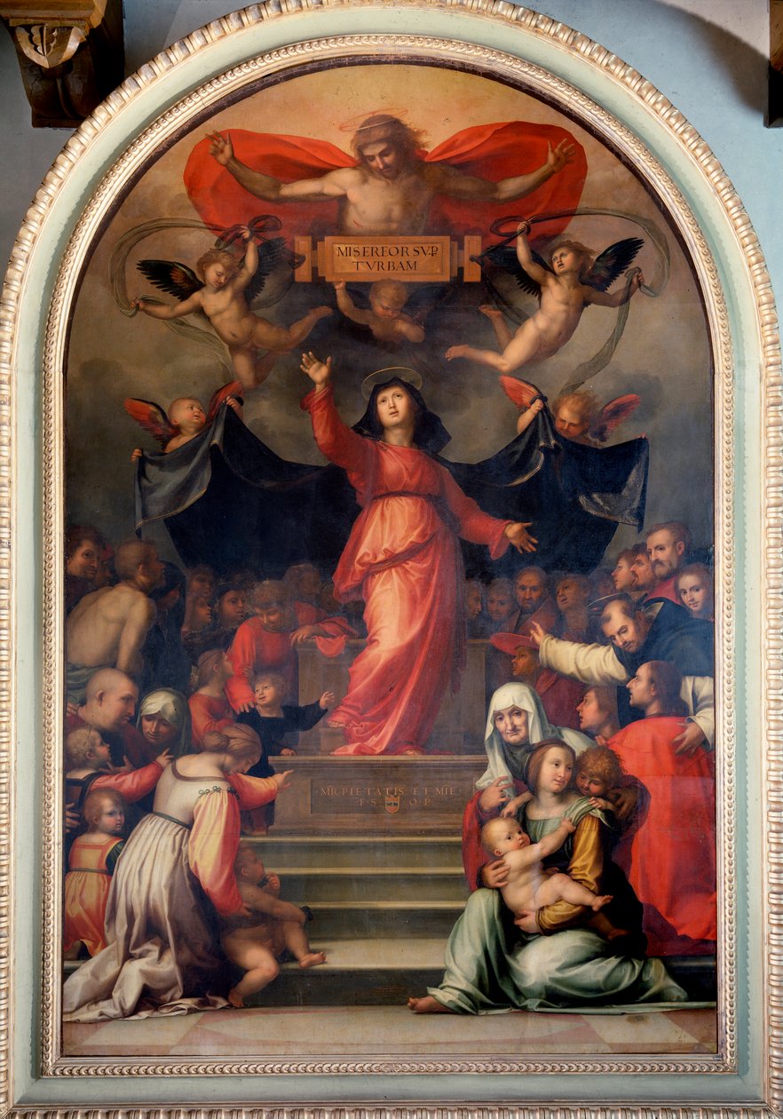 Virgin of Mercy (painting بواسطة بارتولوميو فرا