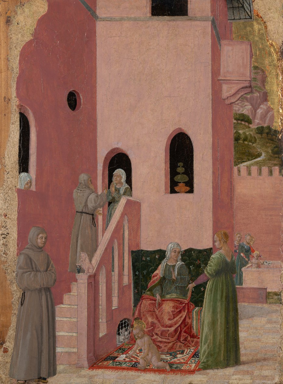 ولادة القديس توما الأكويني بواسطة Bartolomeo degli Erri