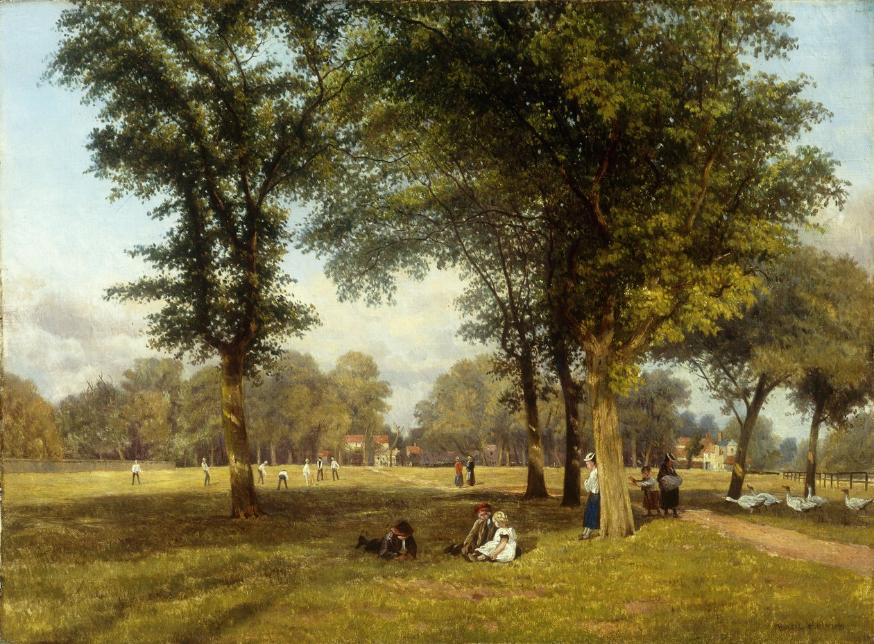 بعد الظهر بالقرب من Sevenoaks ، كينت ، عام 1845 بواسطة باسل هولمز
