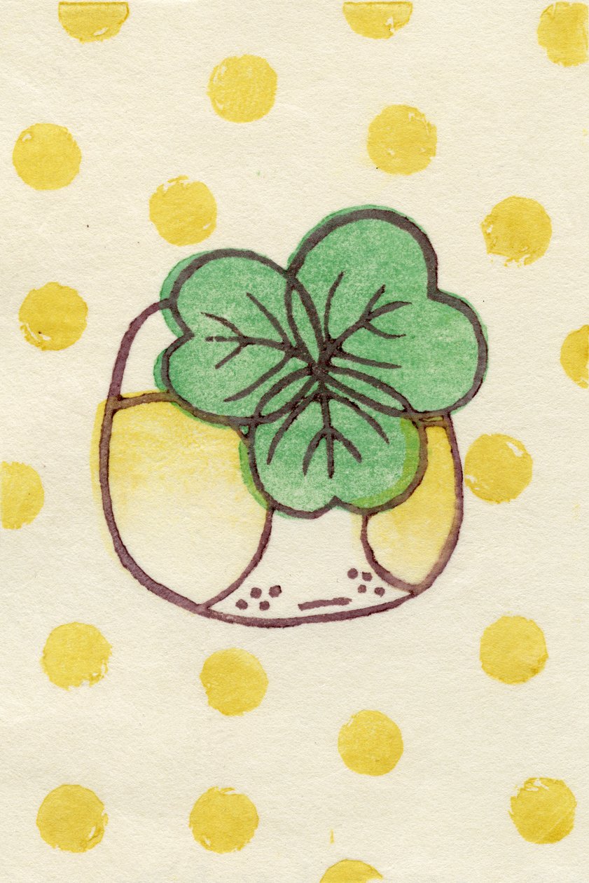 Clover Violet، 2012 (woodblock on washi) بواسطة بيلا لارسون