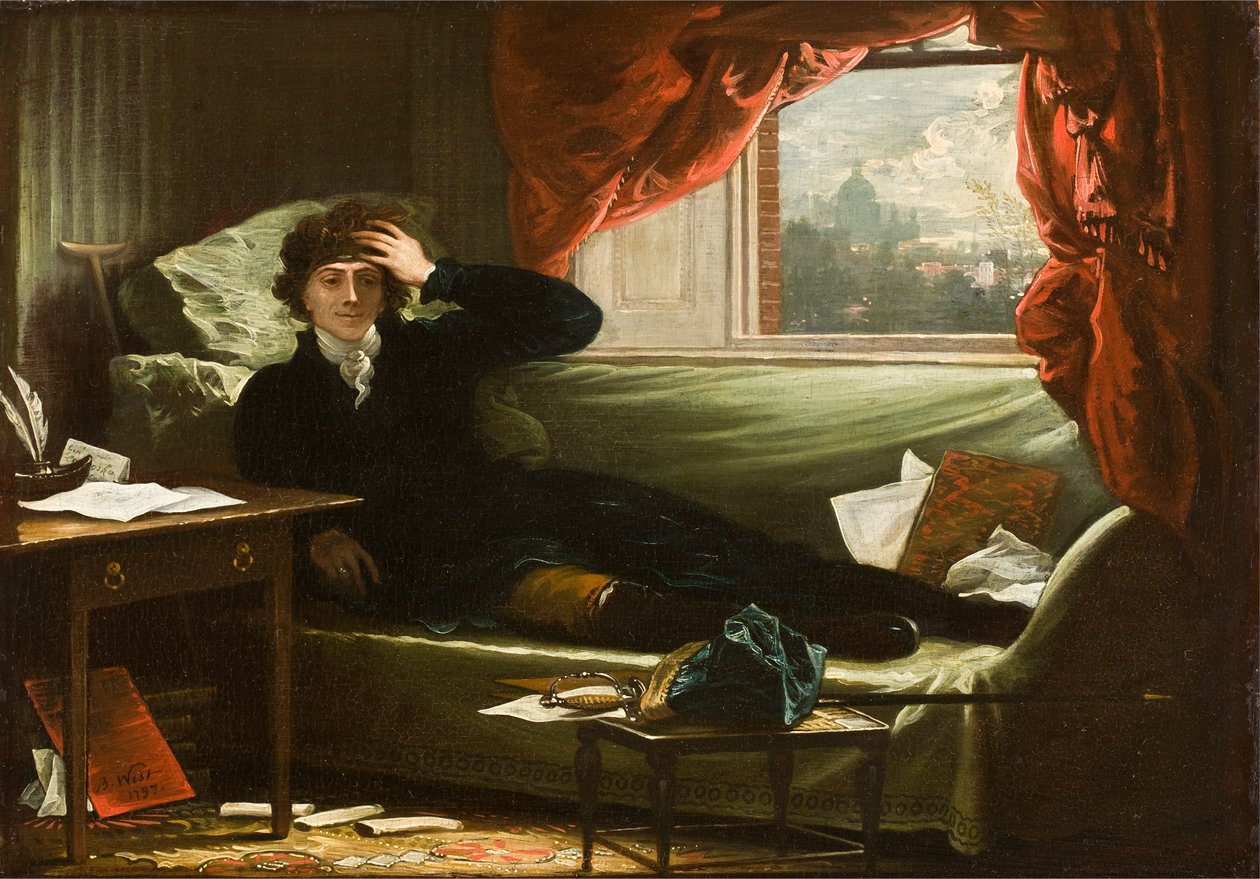 اللواء ثاديوس كوسيوسكو ، 1797 بواسطة بنيامين ويست