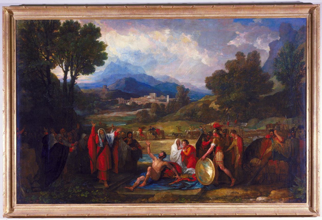 شاول قبل صموئيل والأنبياء ، 1812 بواسطة بنيامين ويست