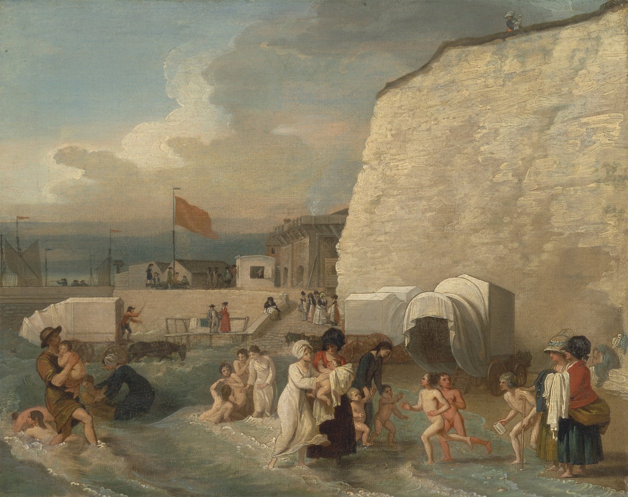 مكان الاستحمام في Ramsgate بواسطة بنيامين ويست