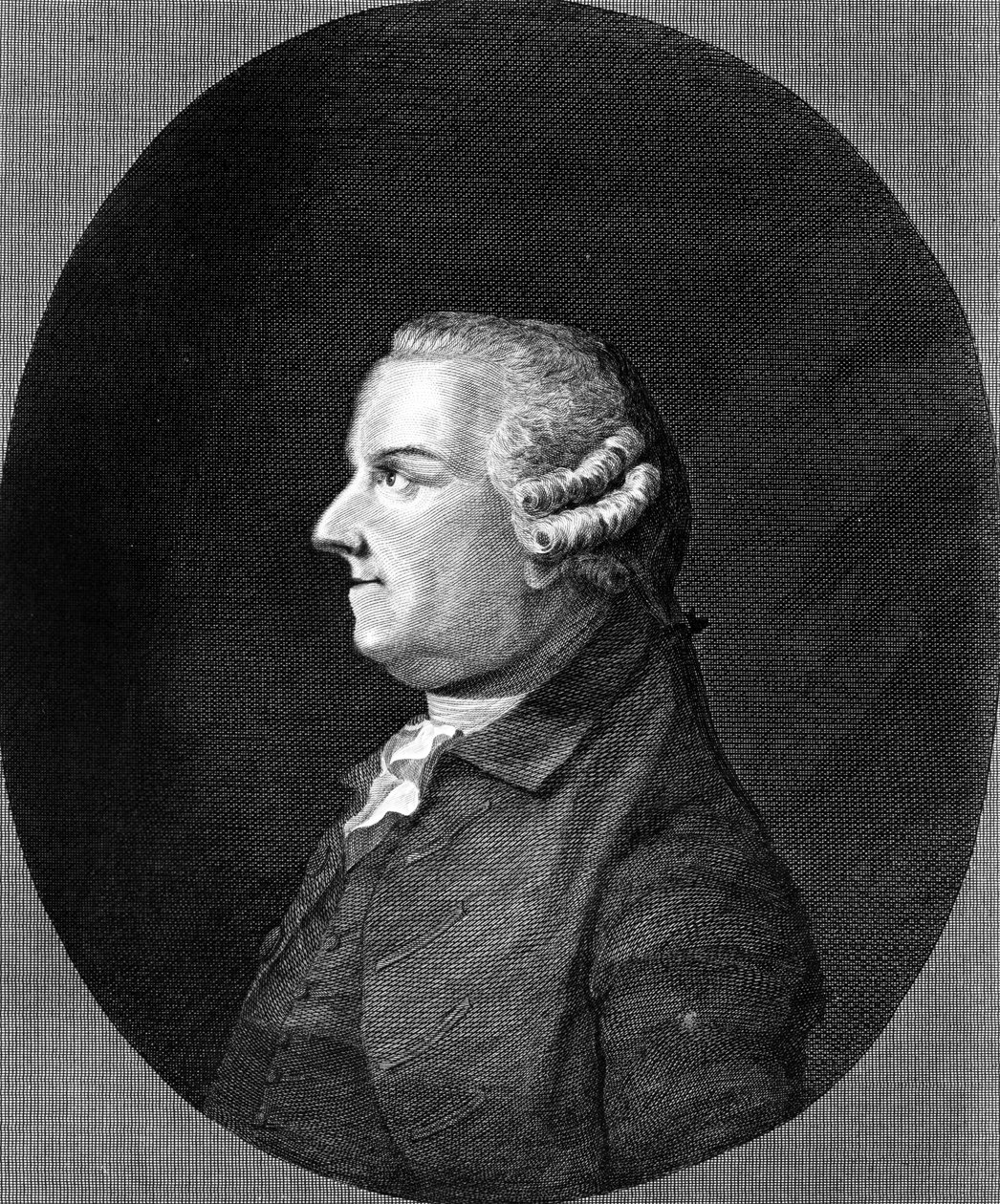 توماس غراي ، طباعة من إعداد R. Pollard ، c.1800 بواسطة بنيامين ويلسون