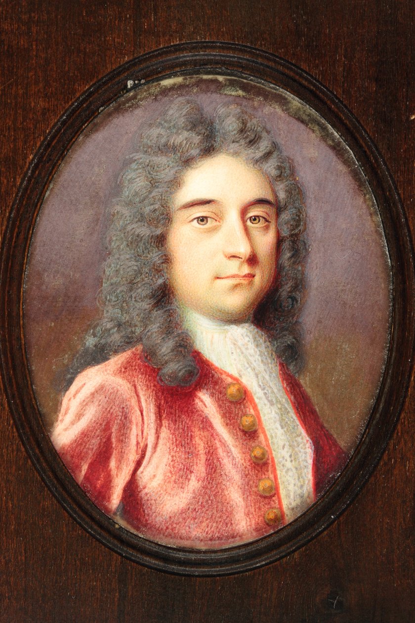 الكونت جوهان راينولد باتكول ، 1714 (مرحاض على العاج) بواسطة بنيامين أرلود