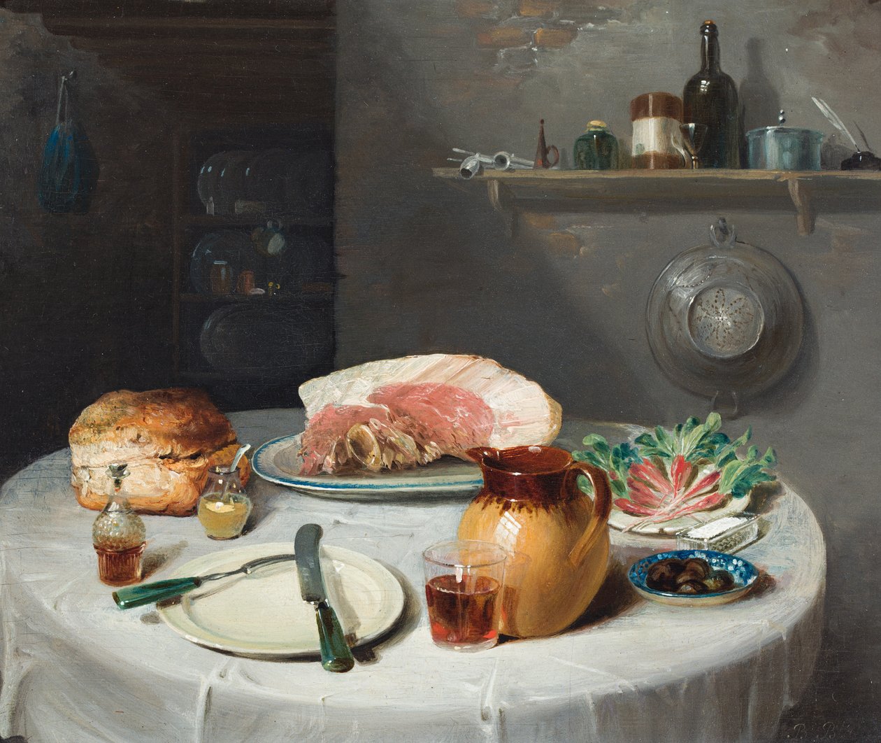 إفطار رياضي بواسطة بنيامين بليك