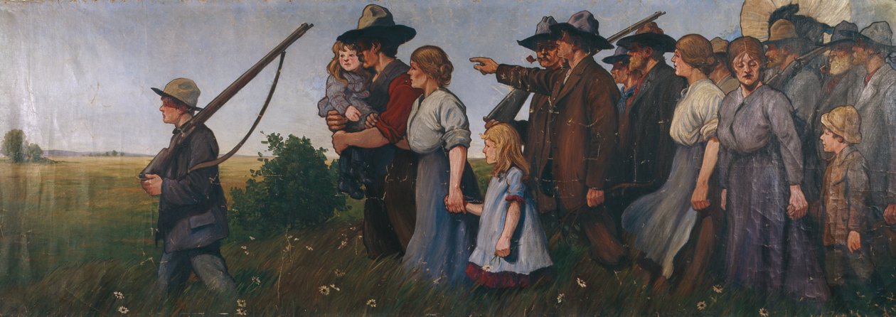 مهاجر (لوحة) بواسطة 