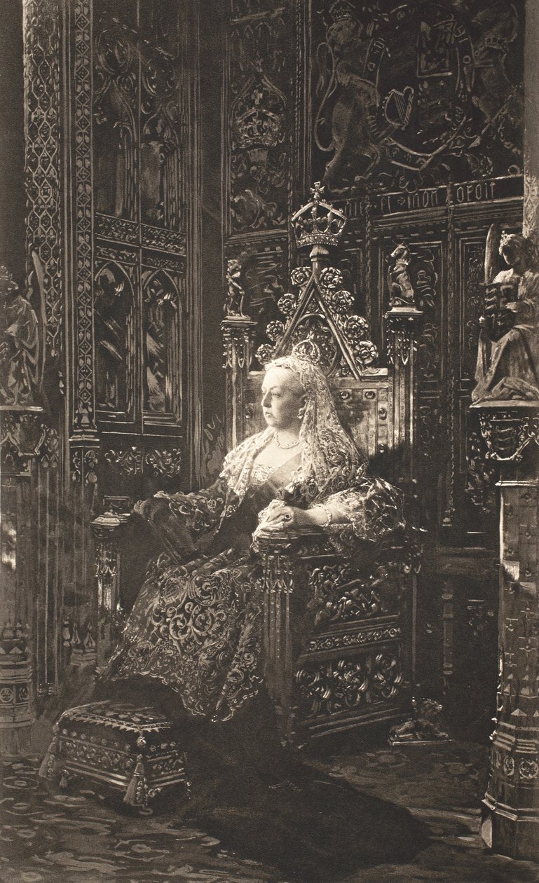 الملكة فيكتوريا ، 1901. بواسطة بنيامين كونستانت