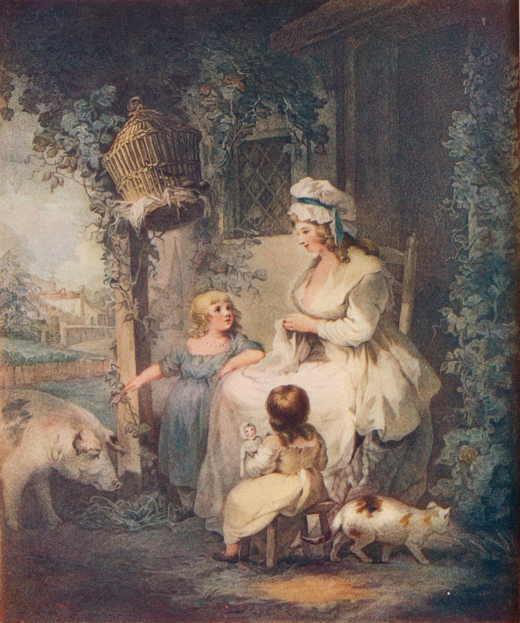باب المزارعين ، 1790 بواسطة بنيامين دوتيرو