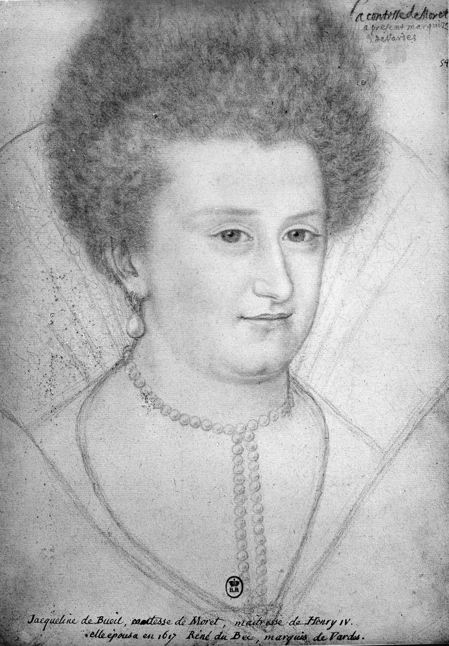 صورة لجاكلين دي بويل (1580-1651) كونتيسة موريه بواسطة بنيامين فولون