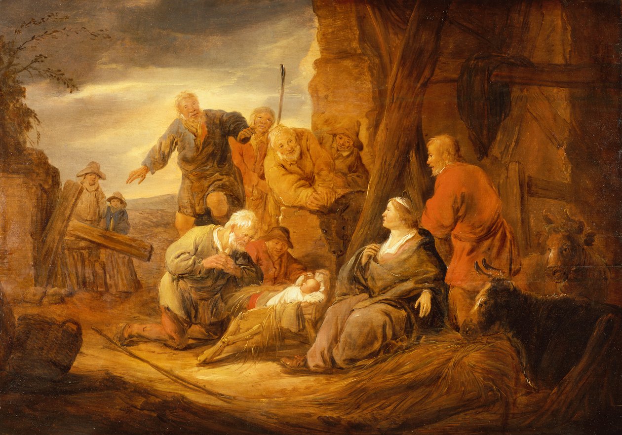عشق الرعاة (زيت) بواسطة بنيامين جيريتس. Cuyp