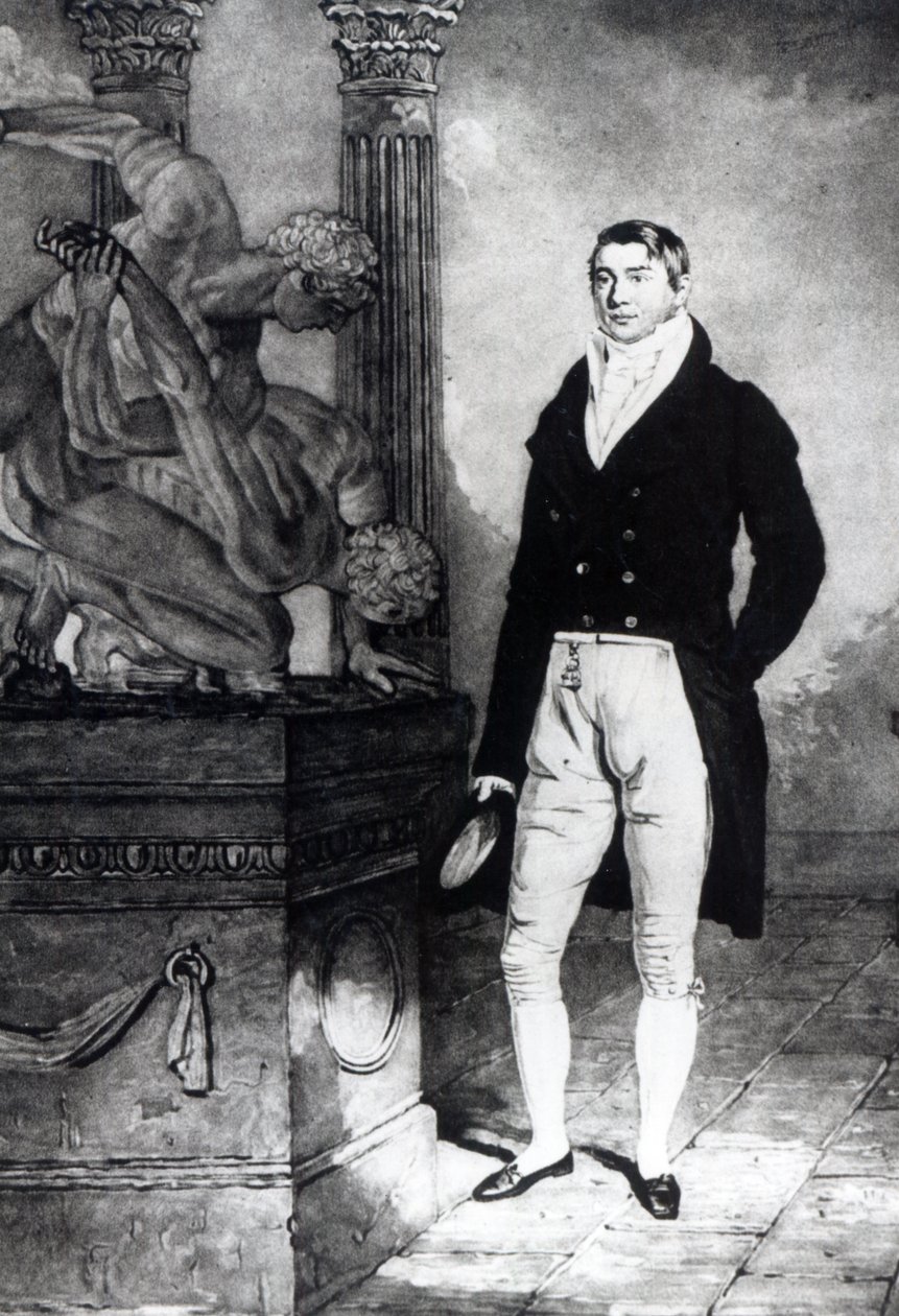 John Gulley, c.1810 (litho) بواسطة بنيامين مارشال