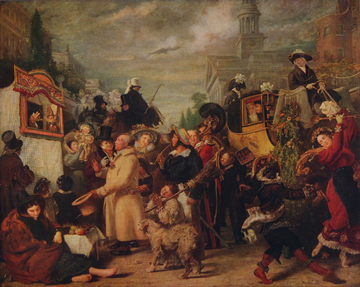 لكمة أو عيد العمال ، 1829 ، c1915 بواسطة بنيامين روبرت هايدون