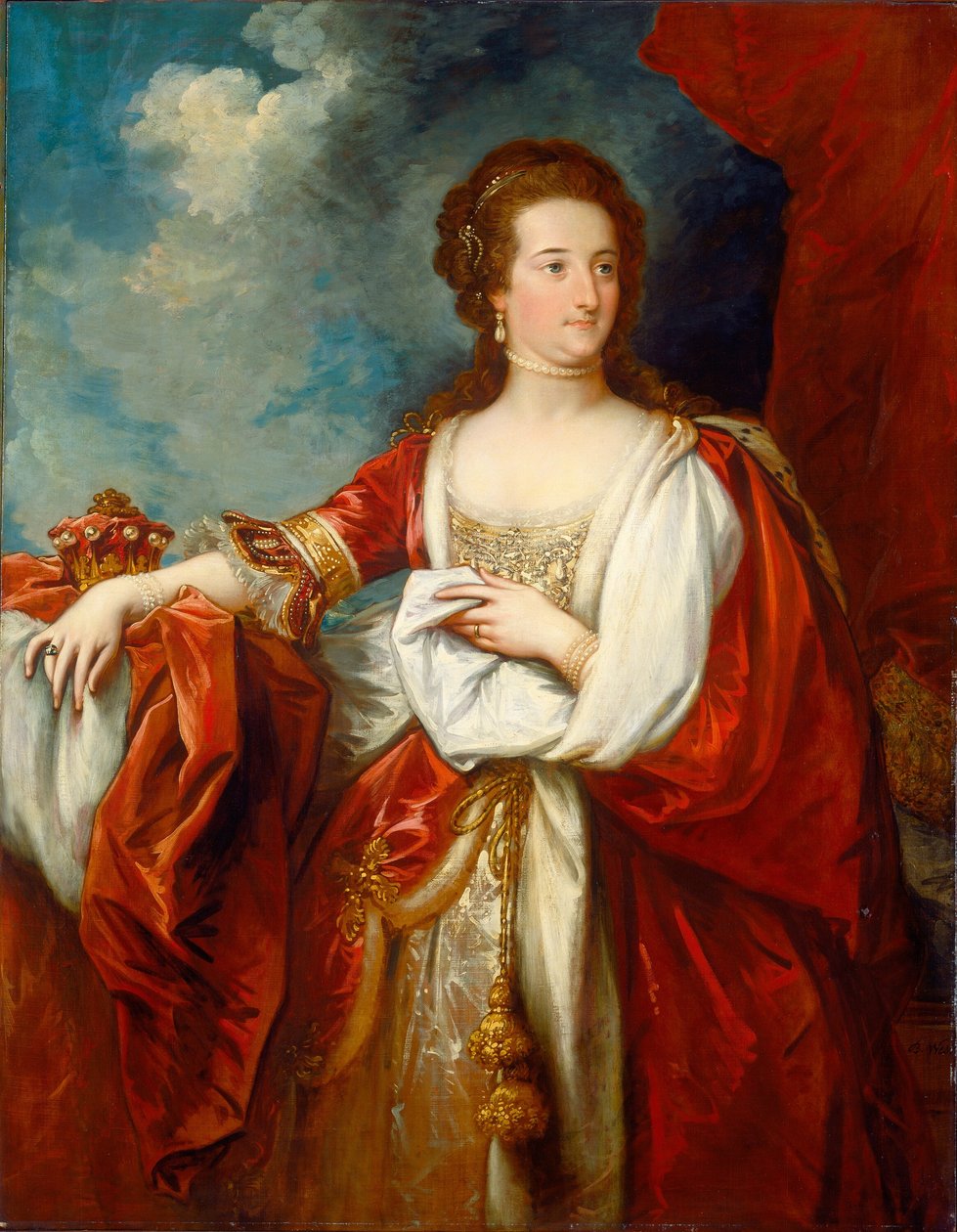 إليزابيث ، كونتيسة إيفنغهام ، ج. 1797. بواسطة بنيامين ويست