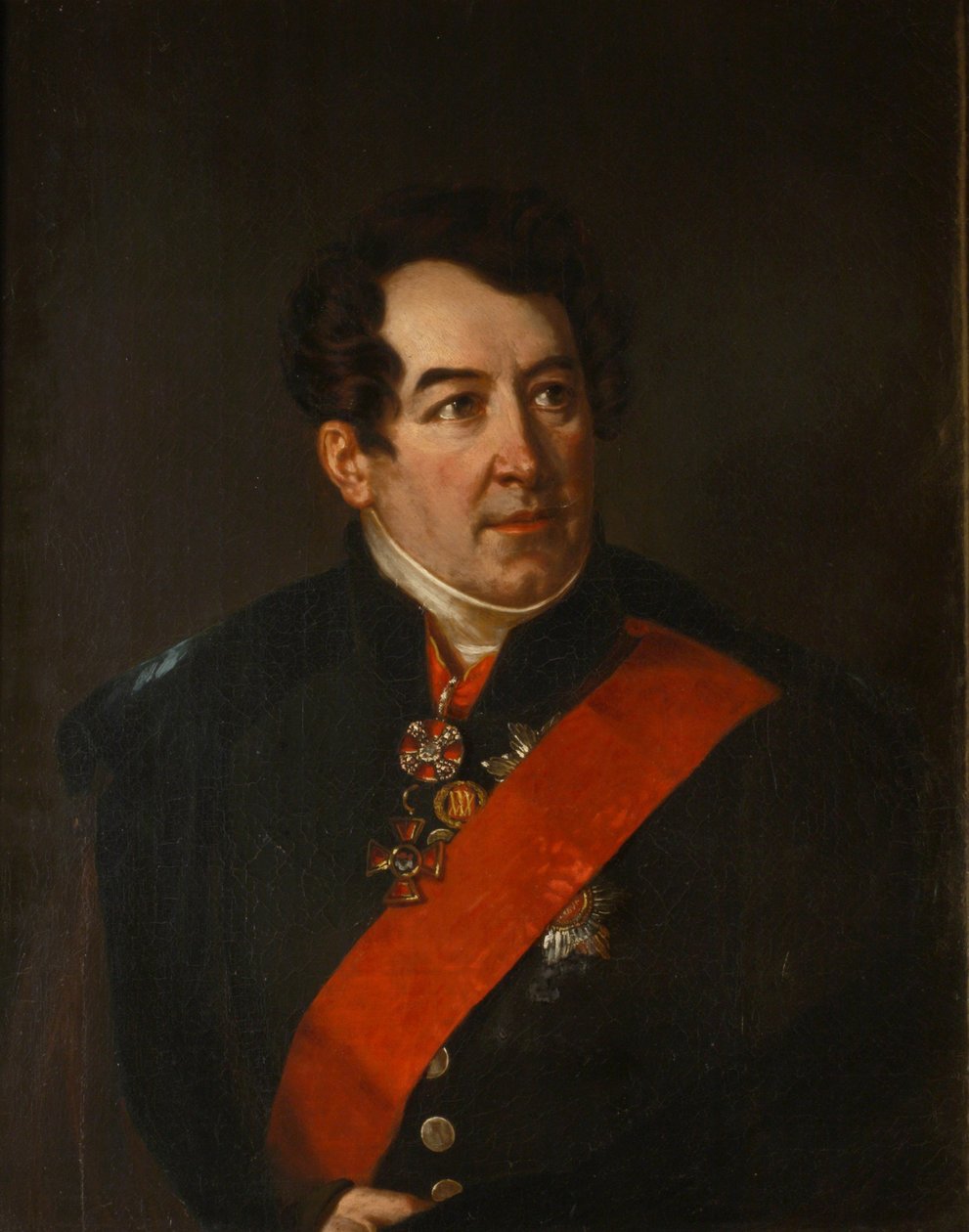 صورة للشاعر ديمتري أوسيبوفيتش بارانوف 1773-1834 ، نهاية 1820s بواسطة بينوا تشارلز ميتوار