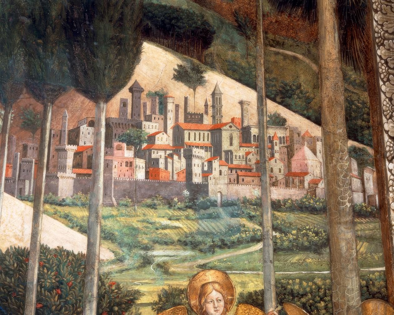 عقبة بواسطة Benozzo Gozzoli