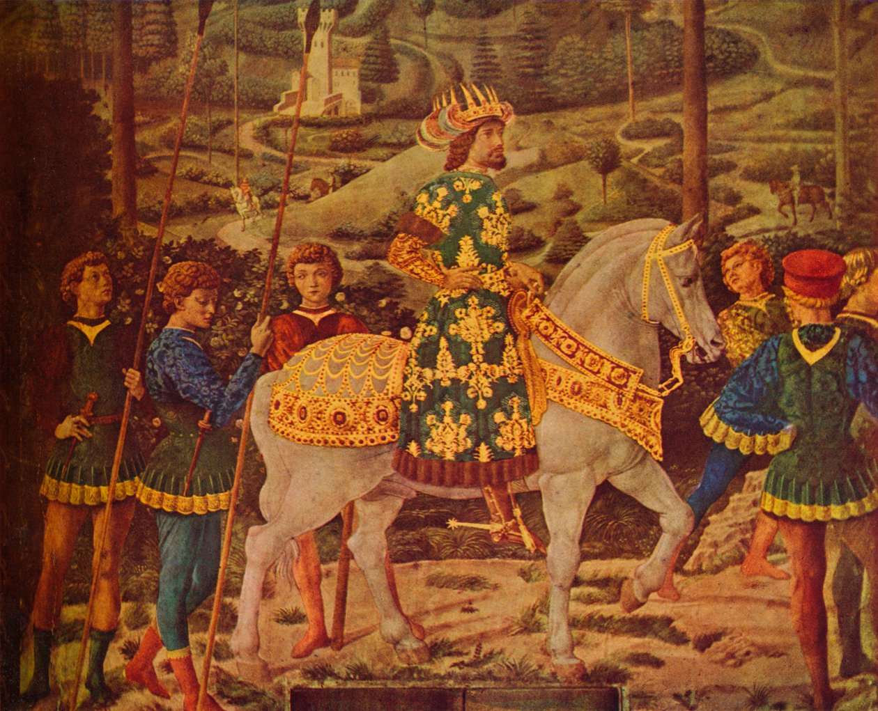 رحلة المجوس ، 1459-1461 بواسطة Benozzo Gozzoli