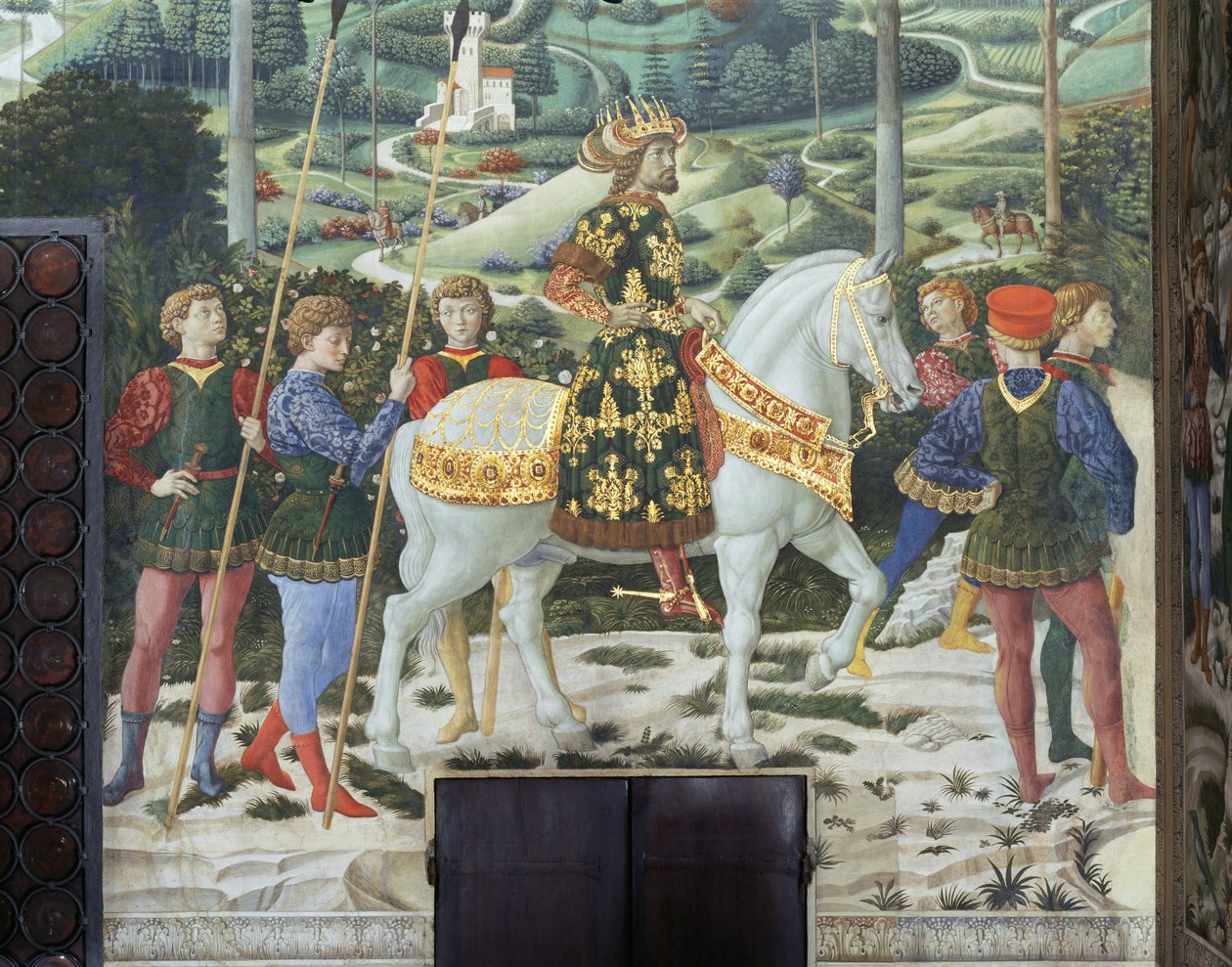  بواسطة Benozzo di Les di Sandro Gozzoli