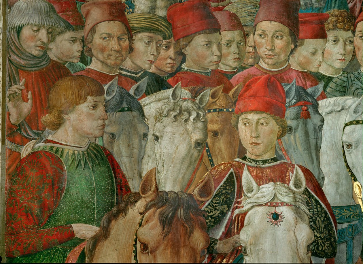  بواسطة Benozzo di Les di Sandro Gozzoli