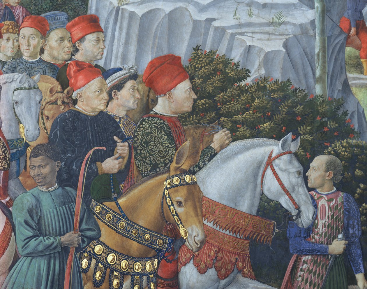رحلة المجوس بواسطة Benozzo di Les di Sandro Gozzoli