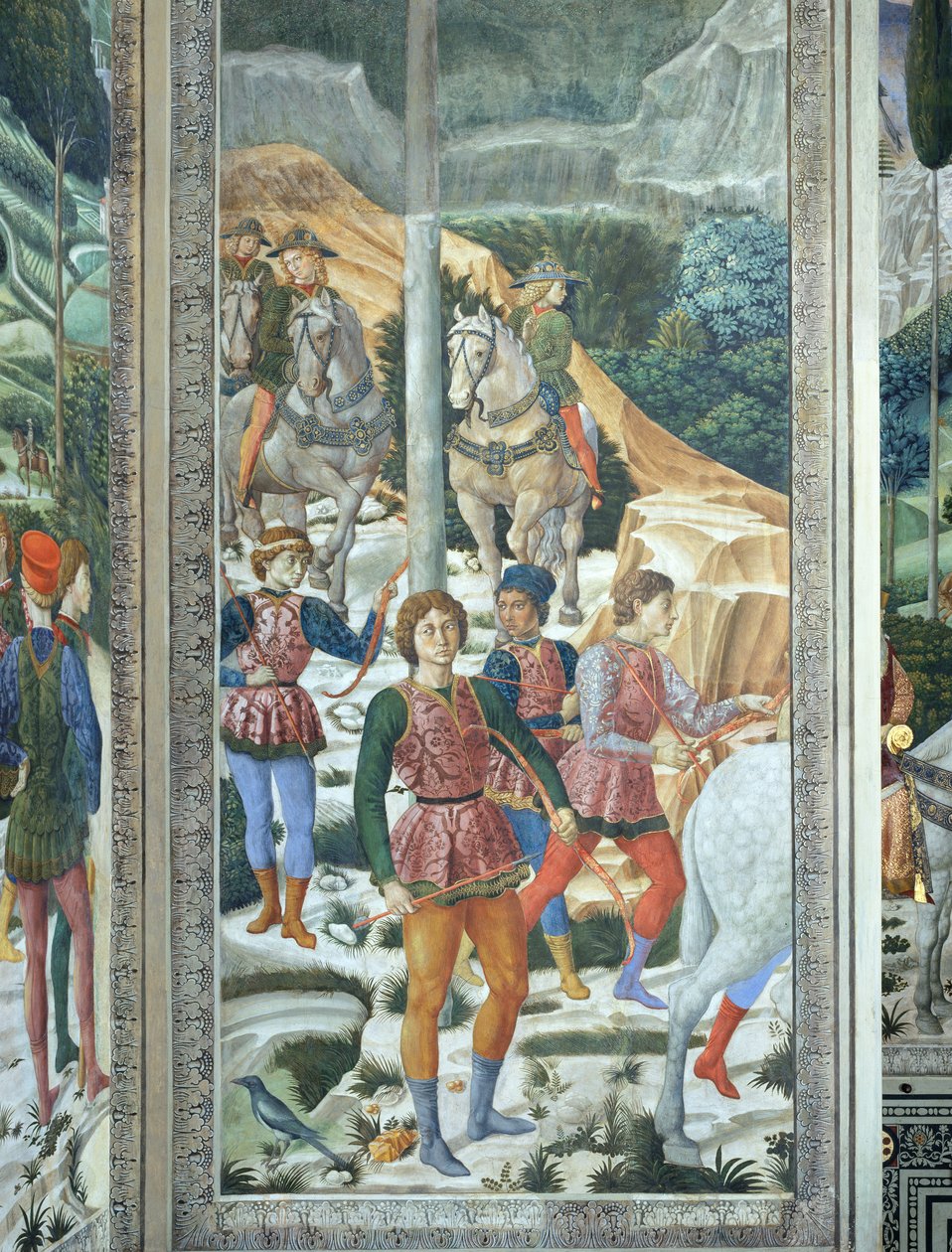 رحلة المجوس بواسطة Benozzo di Les di Sandro Gozzoli