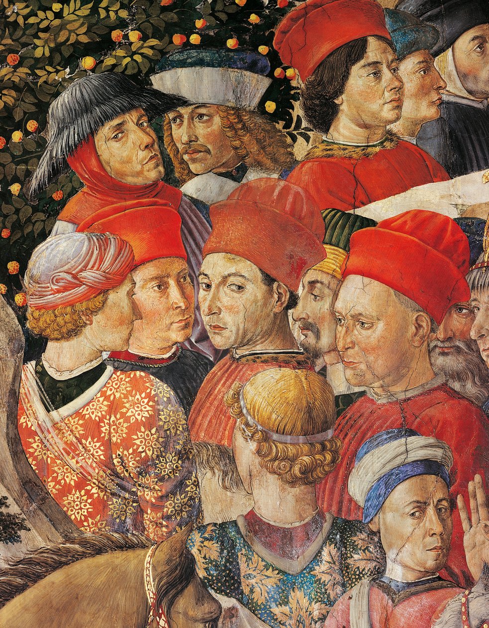 موكب المجوس بواسطة Benozzo di Les di Sandro Gozzoli