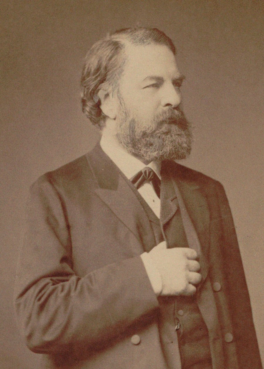 صورة لعازف الكمان والملحن جوزيف يواكيم 1831-1907 ، 1887. بواسطة برلين . استوديو الصور Loescher and Petsch