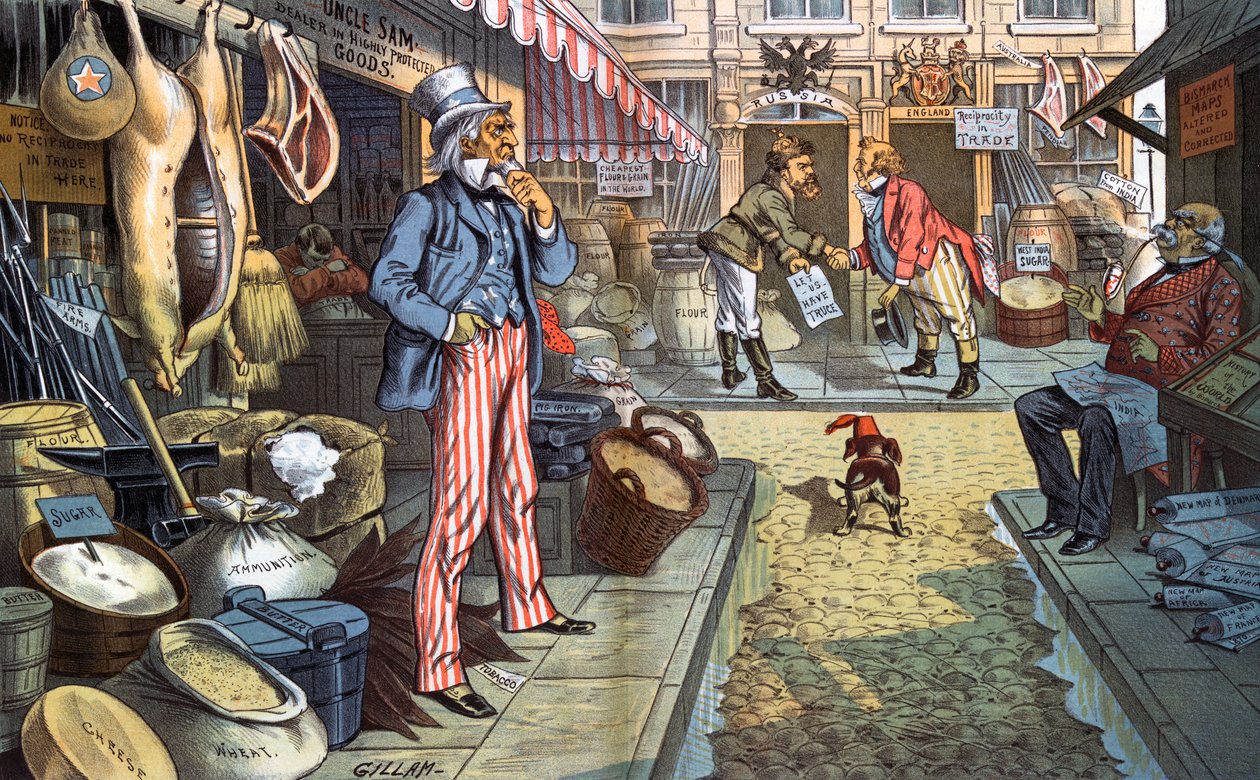 سلام ، ولكن ليس عمل. 1885 بواسطة برنارد جيلام