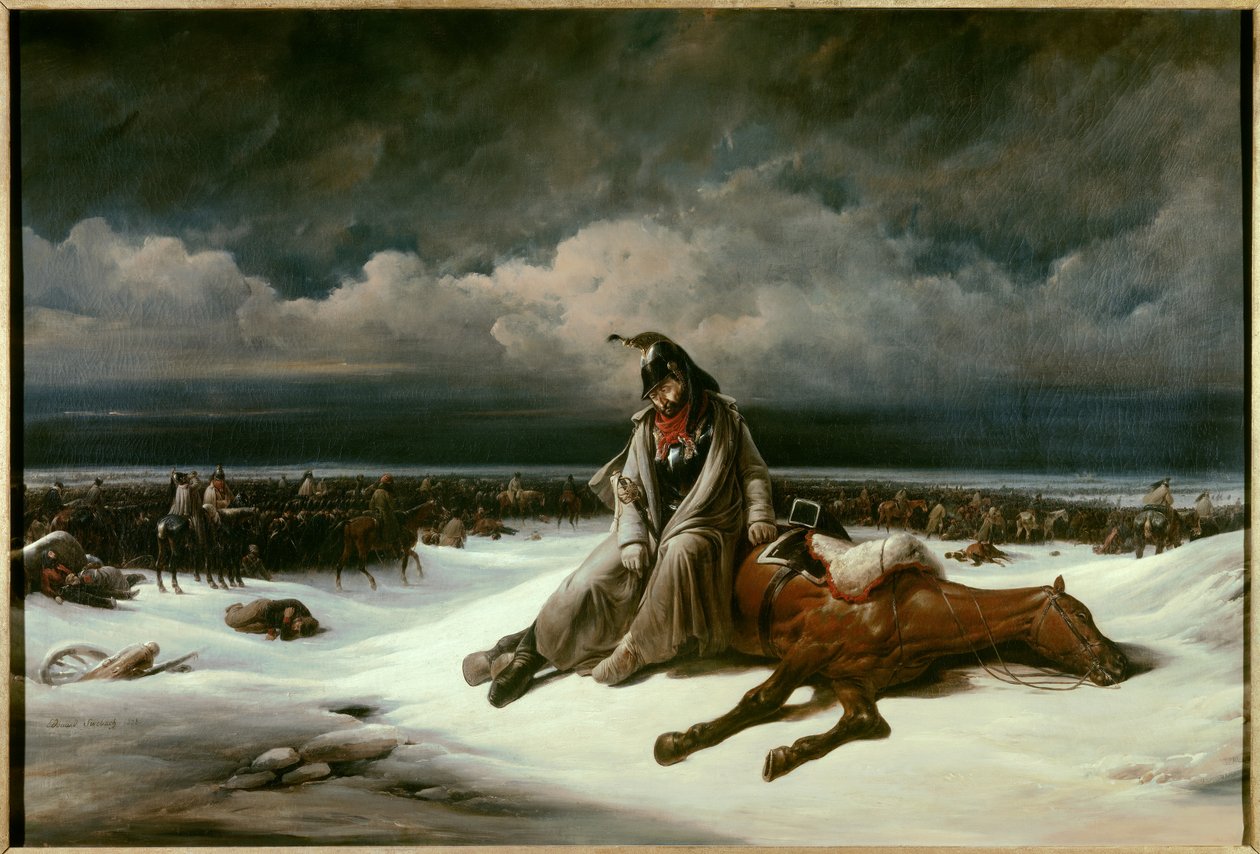 تقاعد روسيا (1812). لوحة برنارد إدوارد سويباتش (1800-1870) بواسطة برنارد إدوارد سويباخ