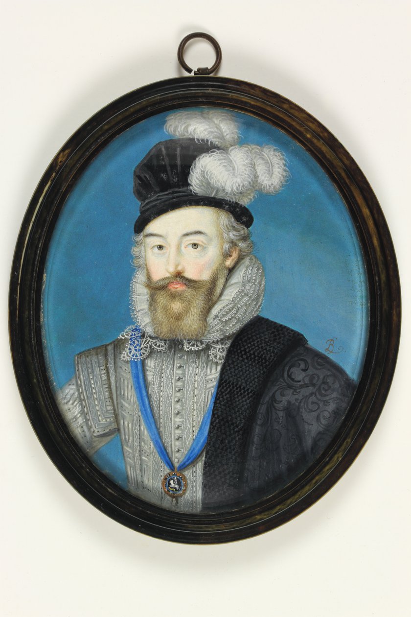 Robert Dudley, Earl Of Leicester (watercolor on vellum) بواسطة عدسة برنارد الثالث