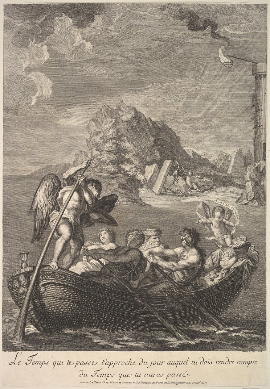 رمزية الزمن ، 1690-1733. بواسطة برنارد بيكارت