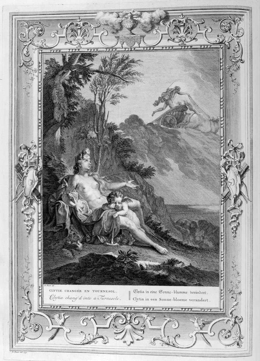Clythie (Clytie) (نقش) بواسطة برنارد بيكارت