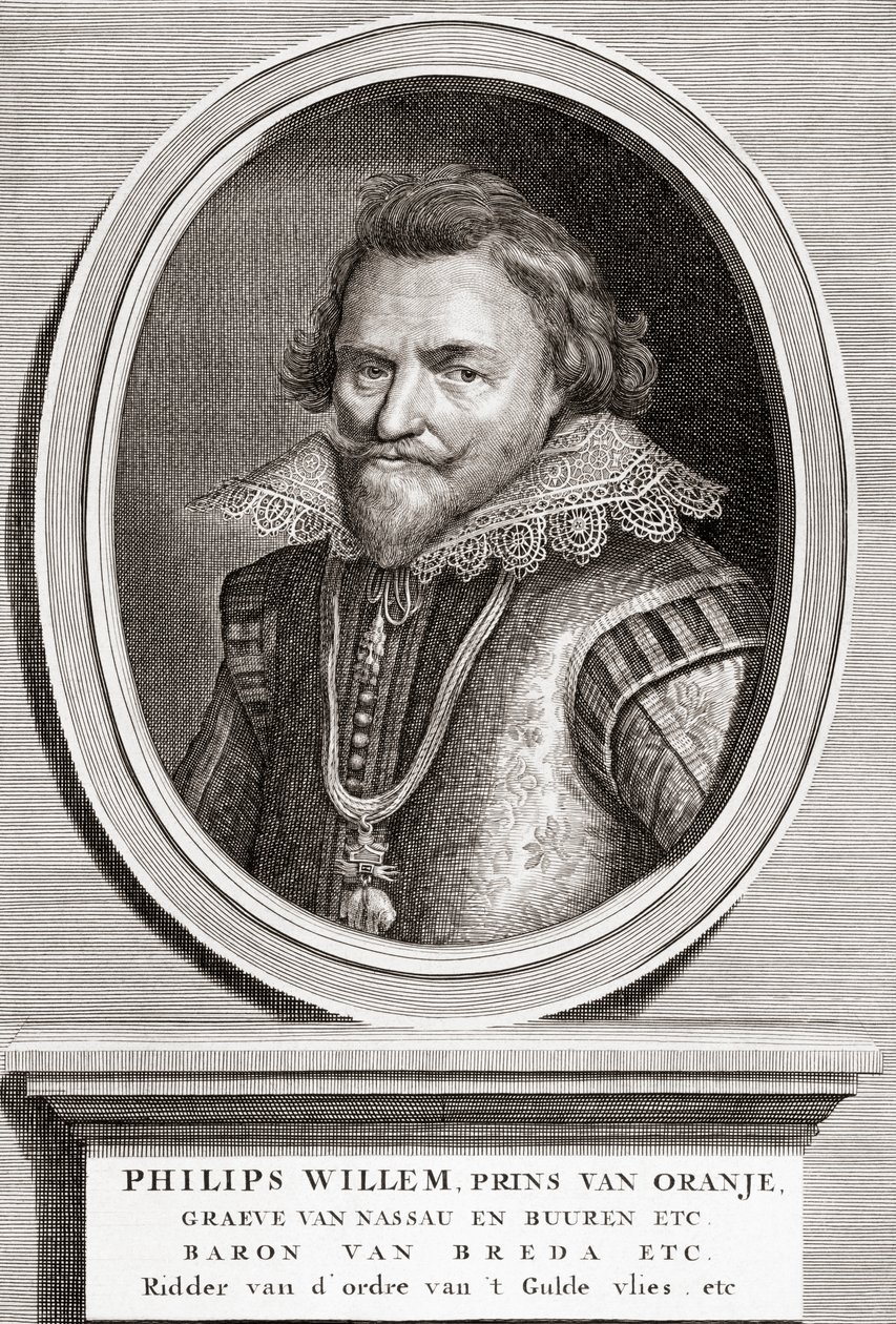 صورة فيليب ويليام أمير أورانج (1554-1618) بواسطة برنارد بيكارت