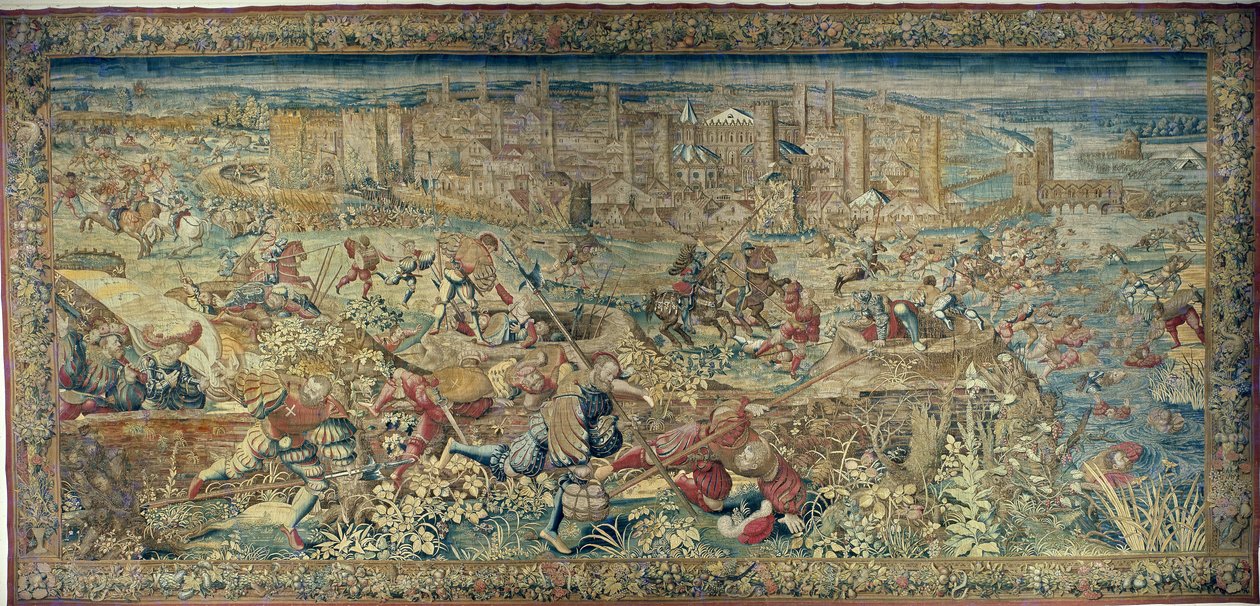 حلقة معركة بافيا (1525) بواسطة برنارد فان أورلي