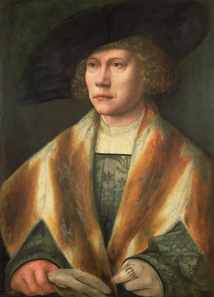 صورة لشاب ، ربما صورة ذاتية ، c.1520 (لوحة) بواسطة برنارد فان أورلي
