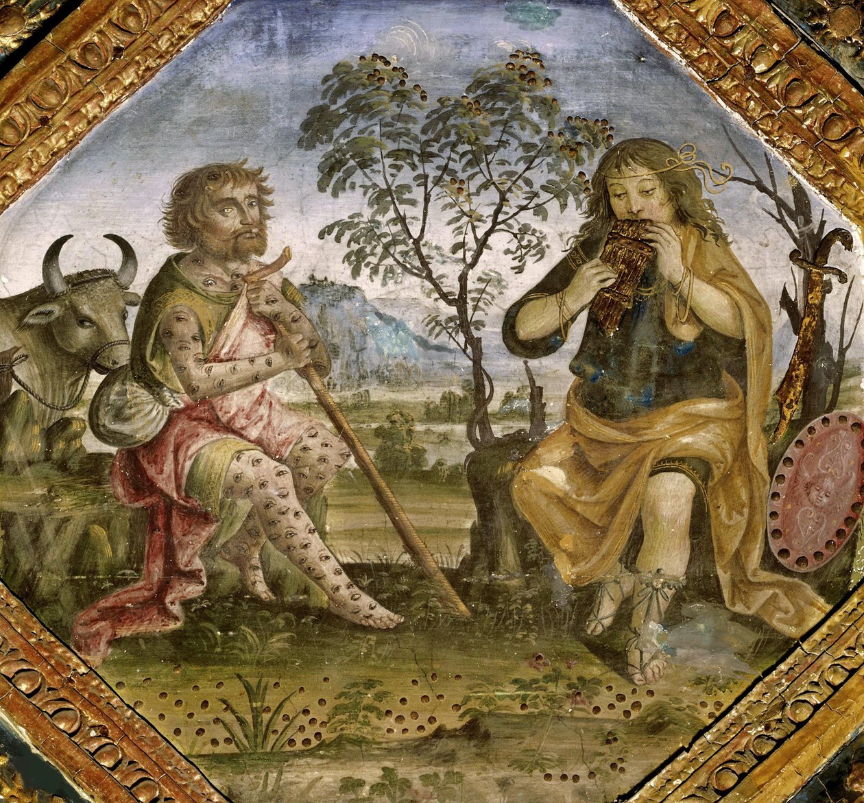ميركوري وأرجوس وآيو (1492-1494). بواسطة برناردينو بينتوريتشيو