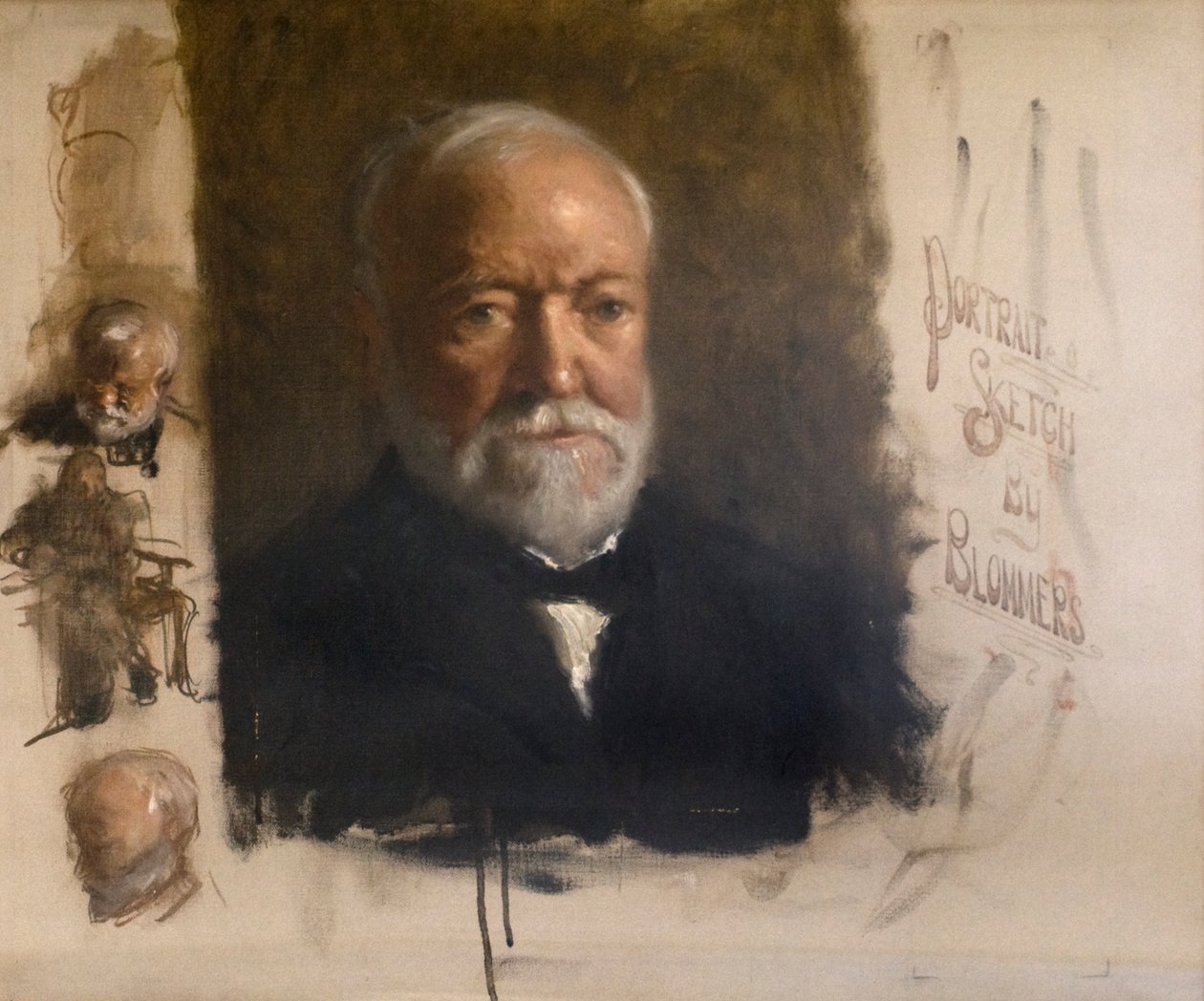 أندرو كارنيجي (1835-1918) ، حوالي عام 1912 (زيت على قماش) بواسطة برناردوس يوهانس بلومرز أو بلومرز