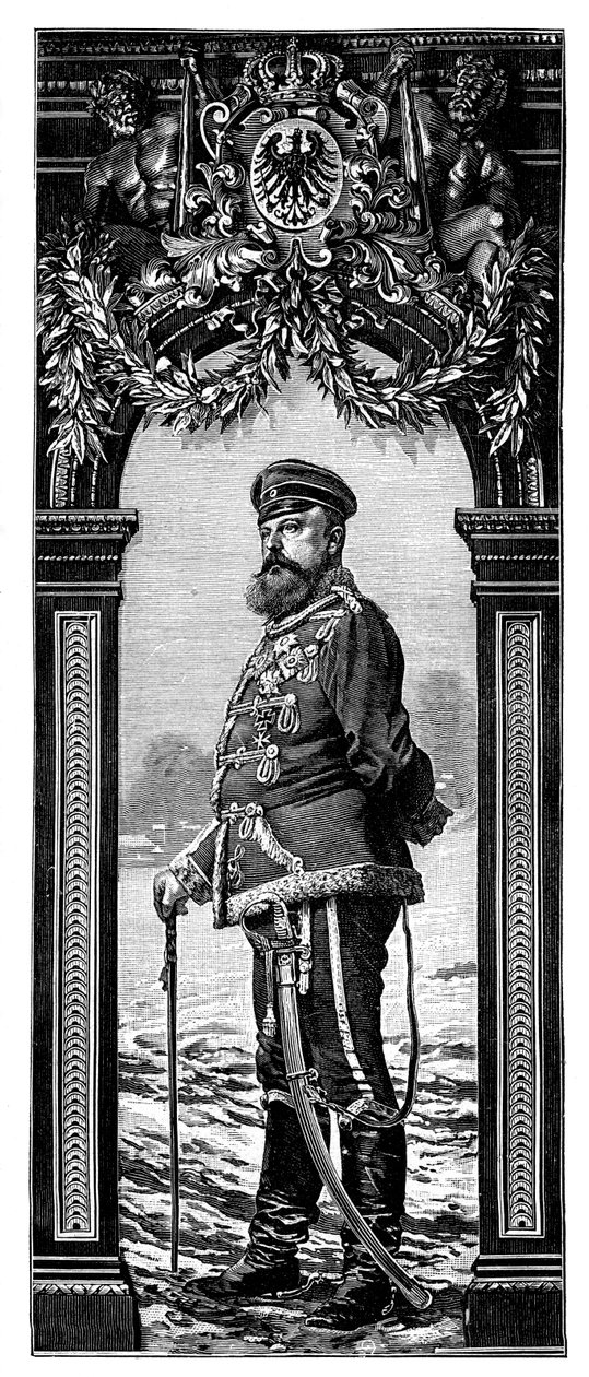 الأمير فريدريش كارل من بروسيا ، 1900. بواسطة بيرنيز