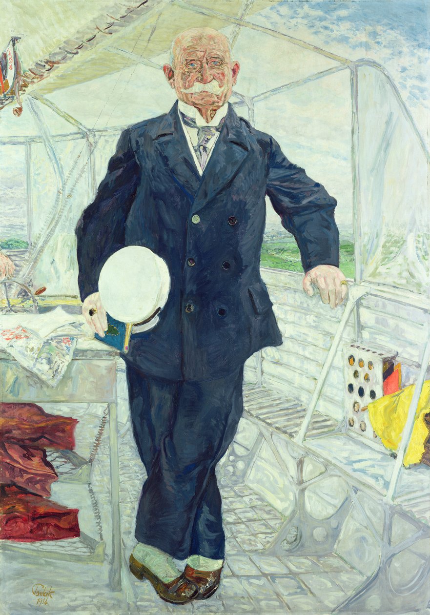 الكونت زيبلين (1838-1917) 1914 بواسطة برنهارد بانكوك