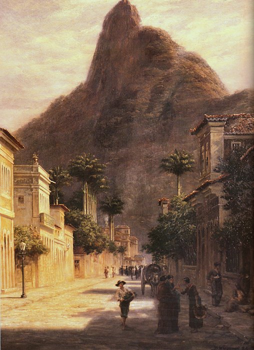 Rua Sao Clemente ، ريو دي جانيرونالإنجليزية: The Sugar Loaf from Rua Sao Clemente ، ريو دي جانيرون بواسطة برنهارد ويجاندت