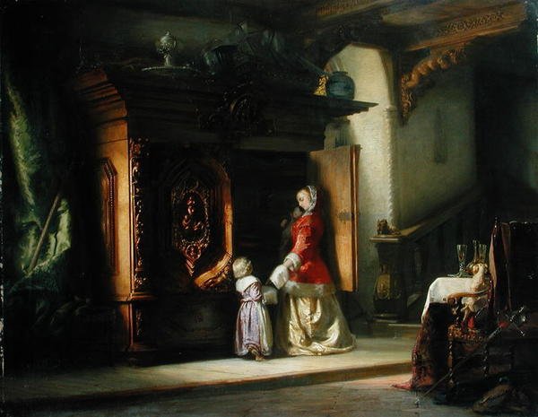الداخلية ، 1853 بواسطة Bernhard Mohrhagen
